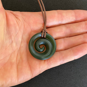 Kawakawa Koru Pendant