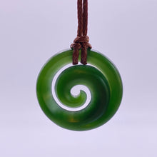 Load image into Gallery viewer, Kawakawa Koru Pendant
