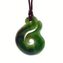 Load image into Gallery viewer, Whale Tail Hei Matau / Hook Pendant
