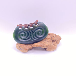 Kawakawa Horizontal Koru Pendant