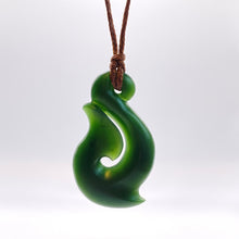 Load image into Gallery viewer, Kawakawa Hei Matau Pendant
