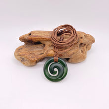 Load image into Gallery viewer, Small Kawakawa Koru Pendant
