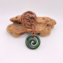 Load image into Gallery viewer, Small Kawakawa Koru Pendant
