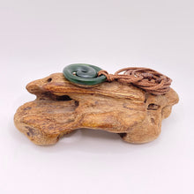 Load image into Gallery viewer, Small Kawakawa Koru Pendant
