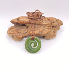 Load image into Gallery viewer, Small Kahurangi Koru Pendant
