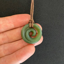 Load image into Gallery viewer, Small Kahurangi Koru Pendant
