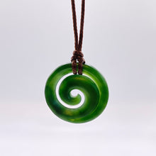 Load image into Gallery viewer, Kawakawa Koru Pendant
