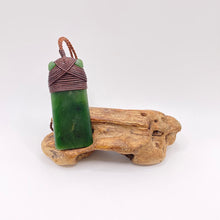 Load image into Gallery viewer, Kawakawa Cross-bound Toki Pendant
