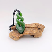 Load image into Gallery viewer, Kawakawa Double Pikorua Twist Pendant
