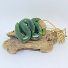 Load image into Gallery viewer, Tuna - Eel Pounamu Pendant
