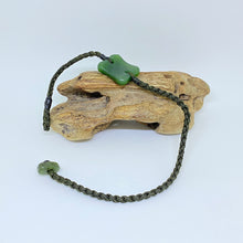 Load image into Gallery viewer, Dark Green Cord Kahurangi Bracelet
