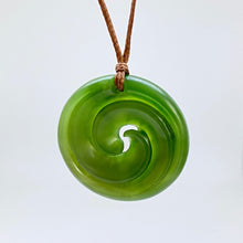 Load image into Gallery viewer, Double Spiral Koru Pendant
