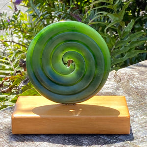 Double Spiral Koru Sculpture